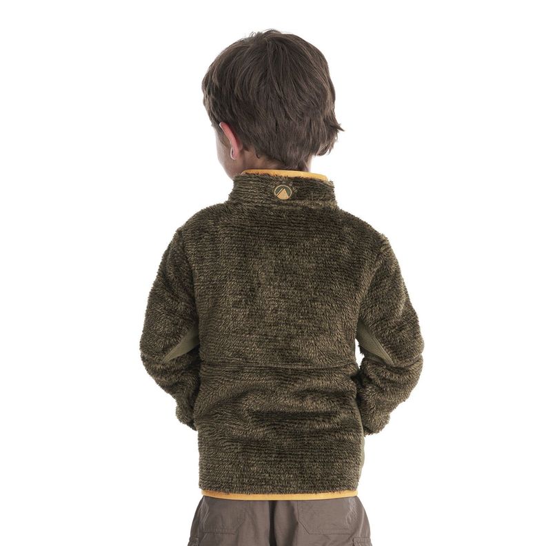 Chaqueta Niño Ferret Shaggy-Pro Jacket Oliva Oscuro Lippi I23-3