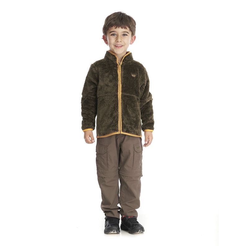 Chaqueta Niño Ferret Shaggy-Pro Jacket Oliva Oscuro Lippi I23-4