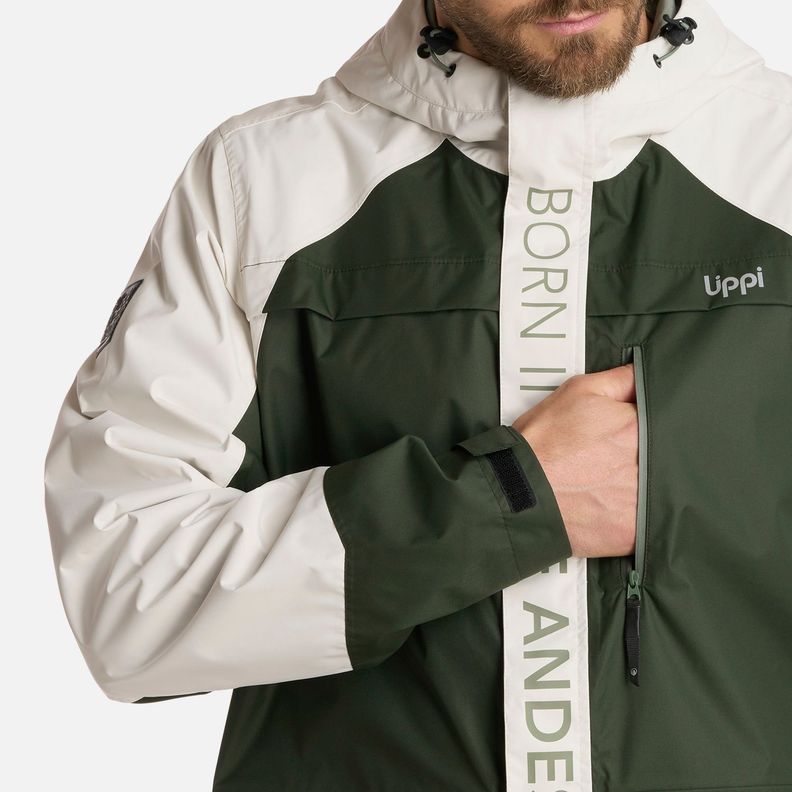Chaqueta Hombre Streetwise B-Dry Verde Militar Lippi I25-4