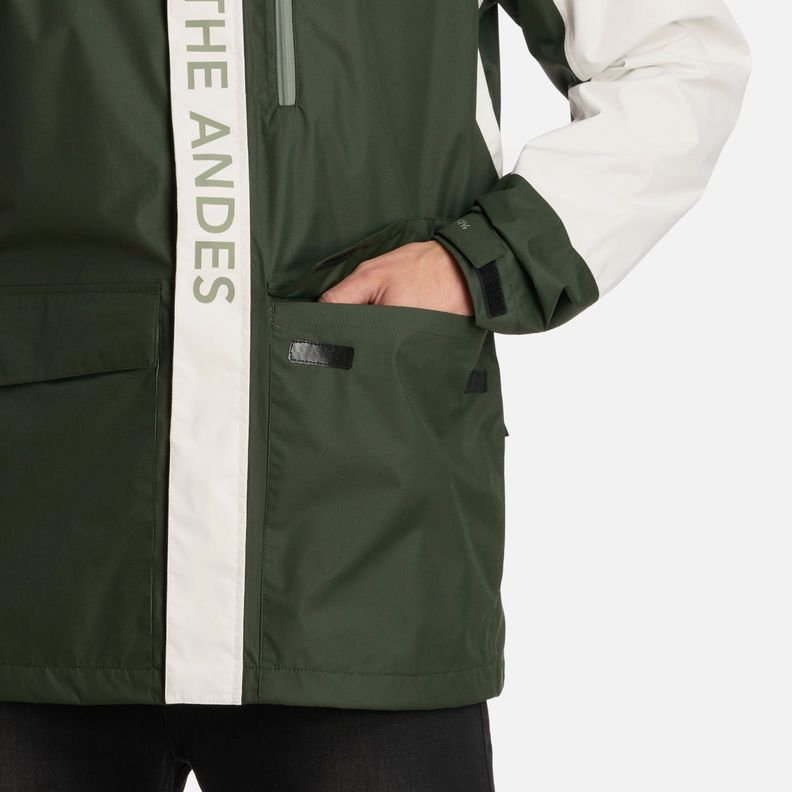 Chaqueta Hombre Streetwise B-Dry Verde Militar Lippi I25-5