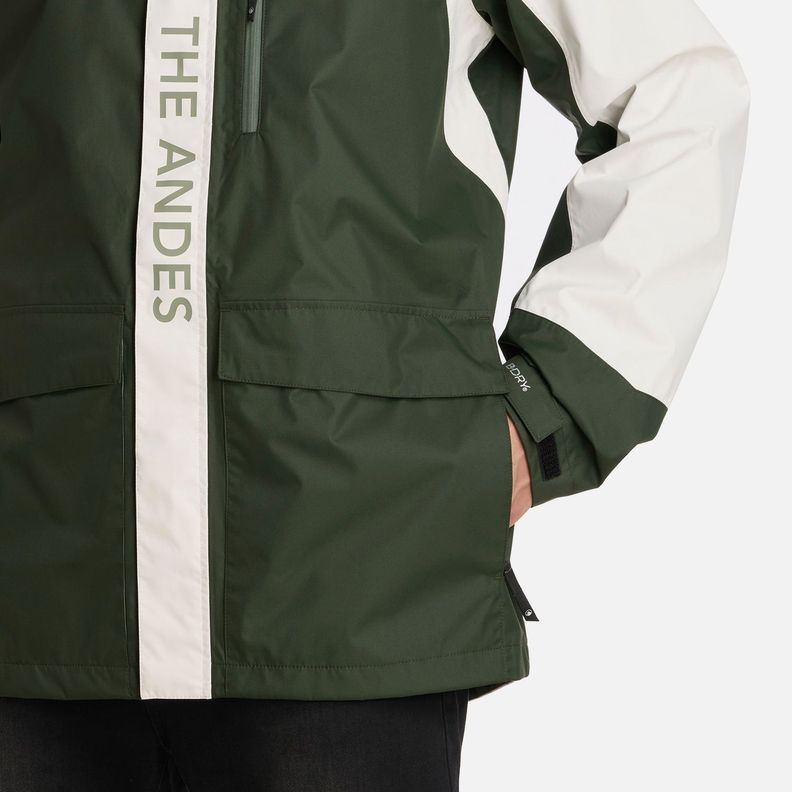 Chaqueta Hombre Streetwise B-Dry Verde Militar Lippi I25-6