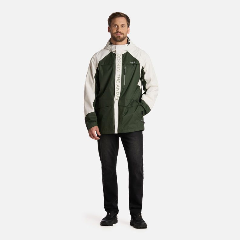 Chaqueta Hombre Streetwise B-Dry Verde Militar Lippi I25-7