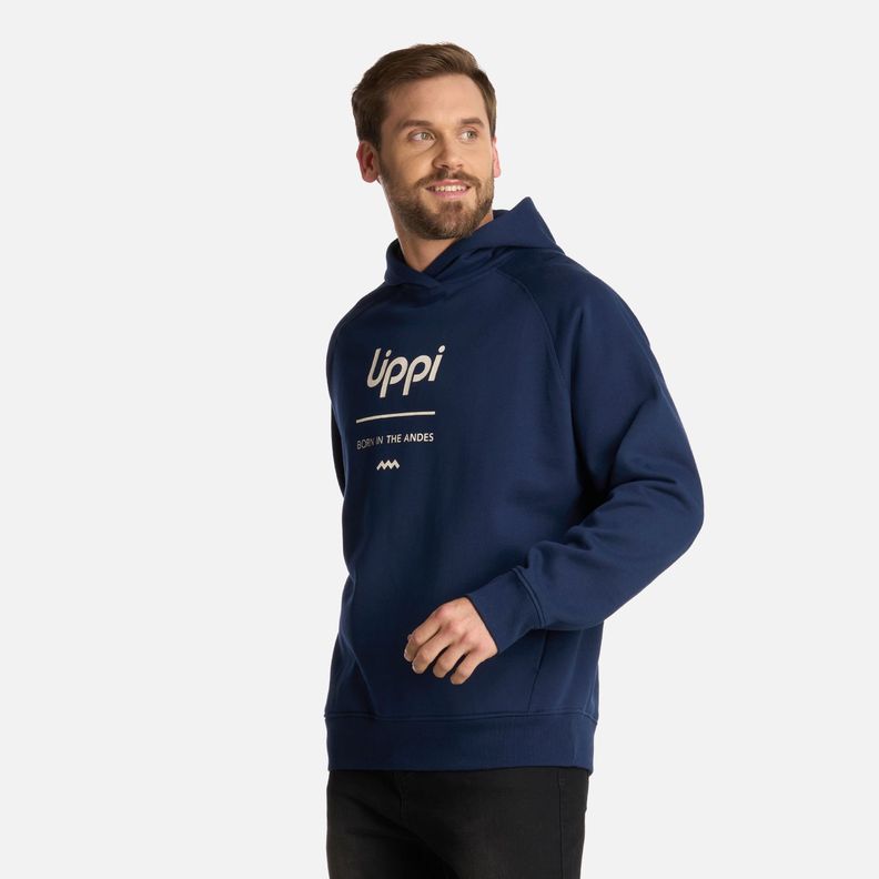 Polerón Hombre Insigne Sweatshirt Front Print Azul Lippi I25-1