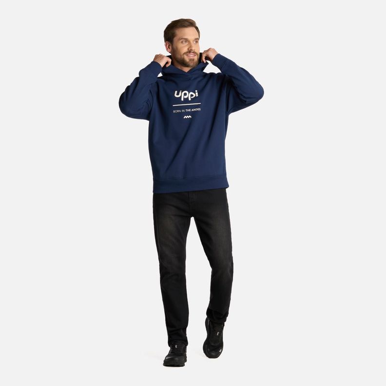 Polerón Hombre Insigne Sweatshirt Front Print Azul Lippi I25-5