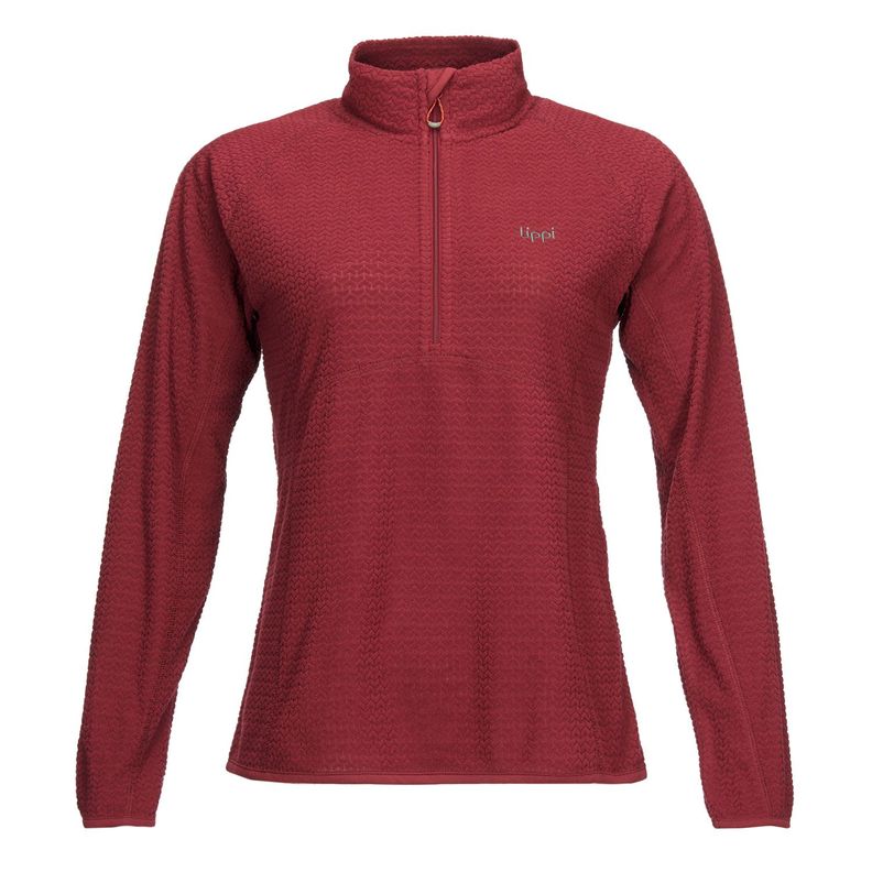 Poleron Mujer Jacaranda Nano-F 14 Zip Frambuesa Lippi-0