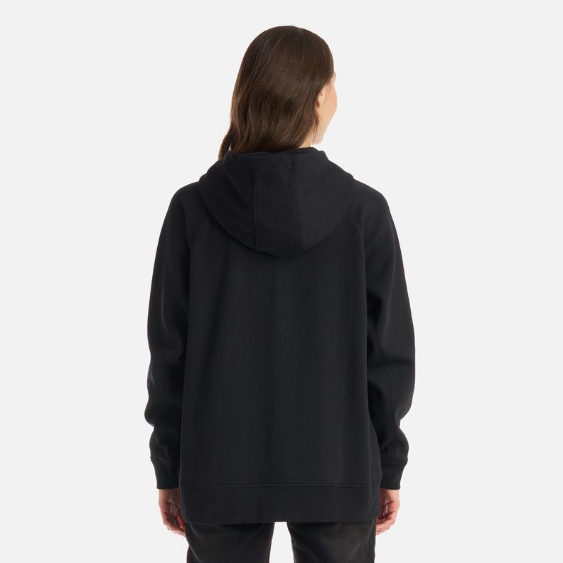 Polerón Mujer Insigne Sweatshirt Front Print Negro Lippi I25-2