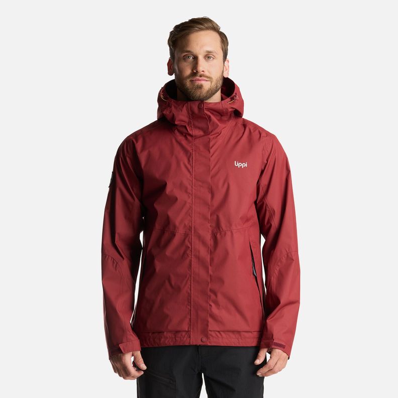 Chaqueta Hombre Blizzard B-Dry Hoody Jacket Burdeo Lippi I24-1