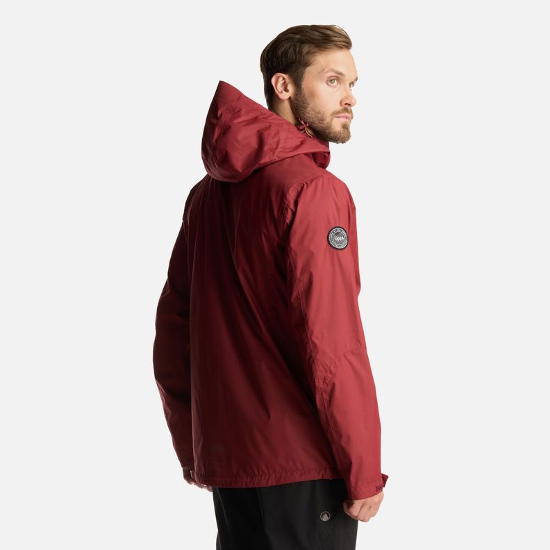 Chaqueta Hombre Blizzard B-Dry Hoody Jacket Burdeo Lippi I24-4