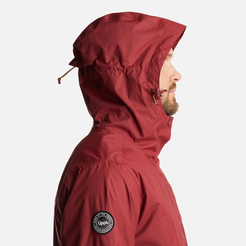 Chaqueta Hombre Blizzard B-Dry Hoody Jacket Burdeo Lippi I24-5