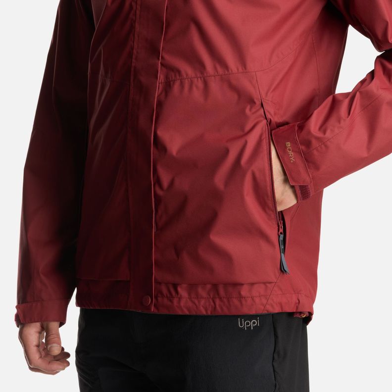 Chaqueta Hombre Blizzard B-Dry Hoody Jacket Burdeo Lippi I24-6