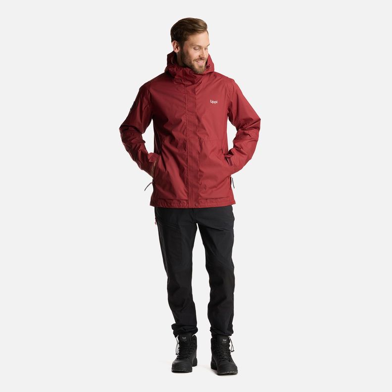 Chaqueta Hombre Blizzard B-Dry Hoody Jacket Burdeo Lippi I24-8