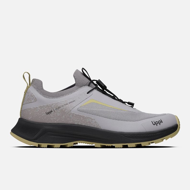 Zapatilla Hombre Light Knit Gris / Amarillo Lippi I26