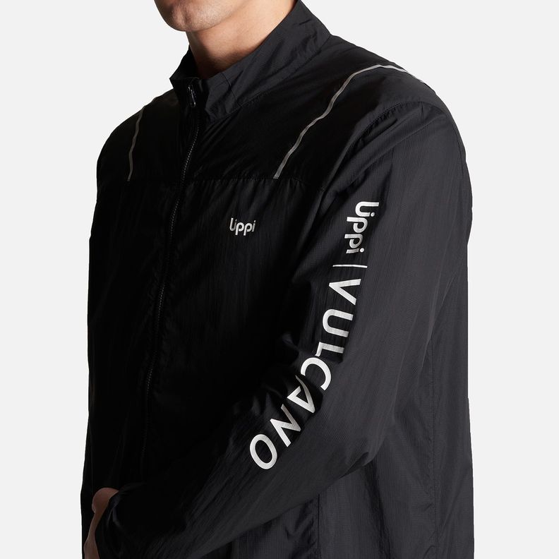 Chaqueta Hombre 4 Wind Trail Jacket Negro Lippi-6