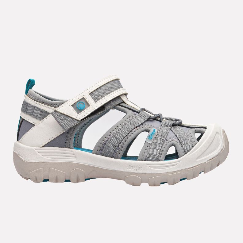 Sandalia Niña Silty Gris Turquesa Lippi-0