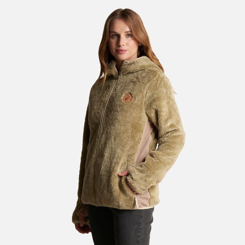 Chaqueta Mujer Calur-Oso Beige Haka Honu V23-2