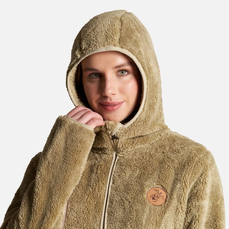 Chaqueta Mujer Calur-Oso Beige Haka Honu V23-4