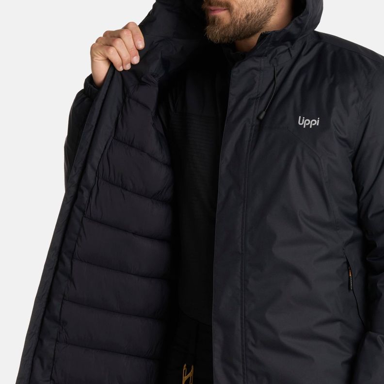 Chaqueta Hombre Gunther B-Dry Hoody Jacket Negro Lippi I25-6