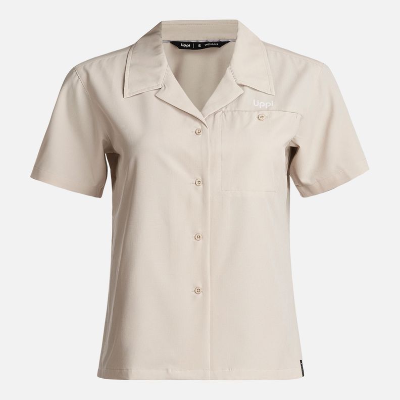 Camisa Mujer  Murallon Q- Dry Shirt Crema Lippi XS