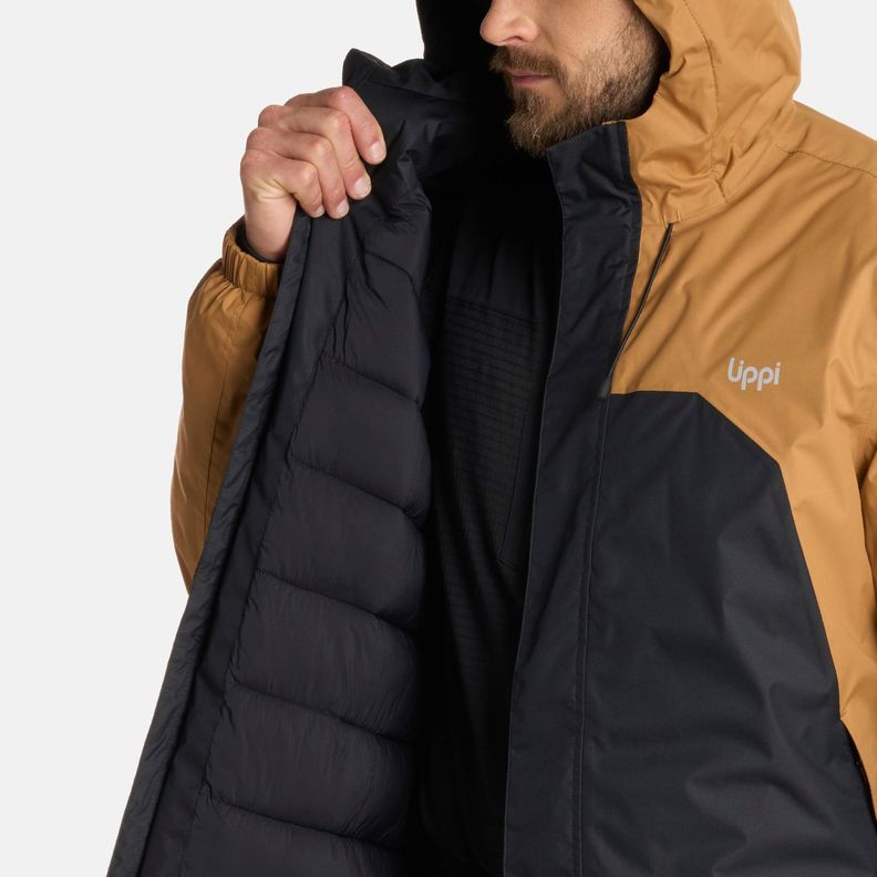 Chaqueta Hombre Gunther B-Dry Hoody Café Claro Lippi I25-5