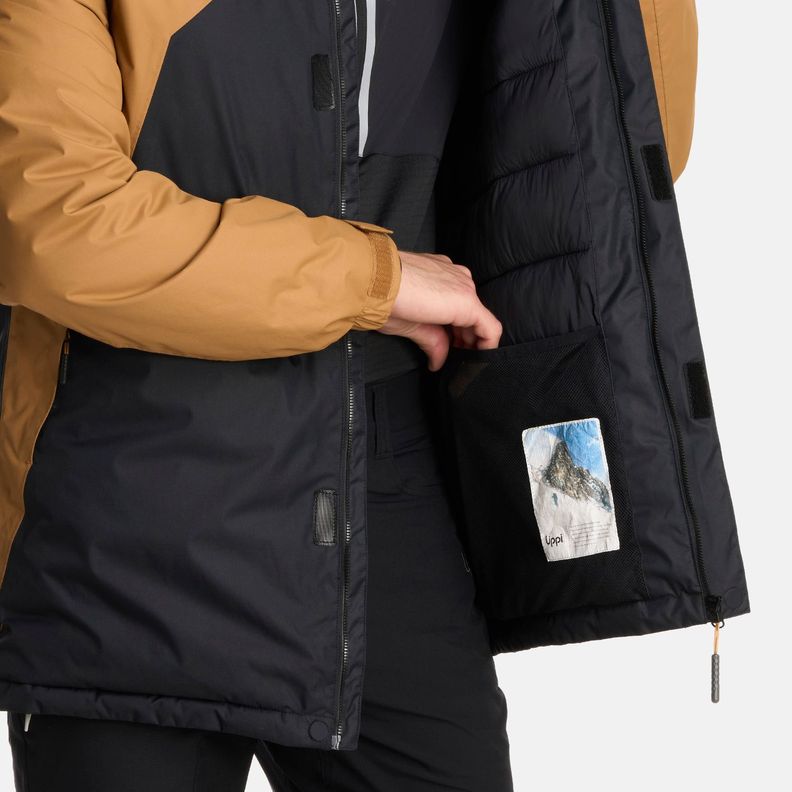 Chaqueta Hombre Gunther B-Dry Hoody Café Claro Lippi I25-6