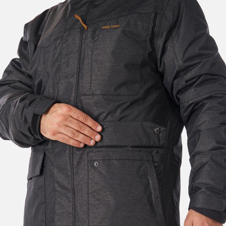 Chaqueta Hombre Perro Guapo Negro Haka Honu I22-1
