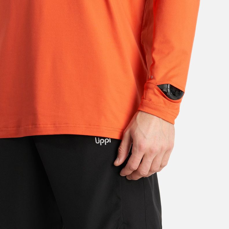 Poleron Hombre Puerto Trucco 14 Zip Salmon Lippi-4