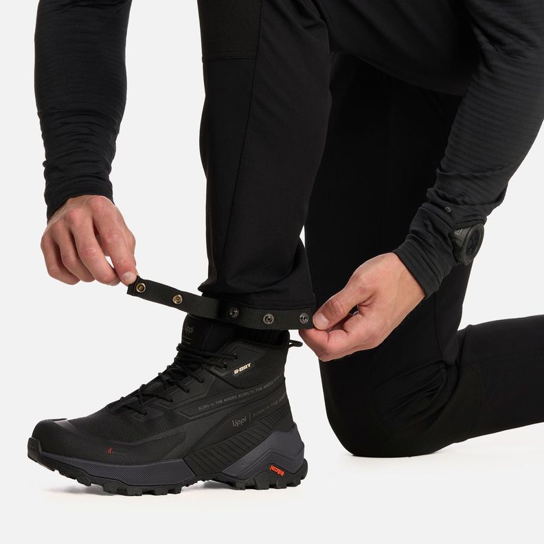 Pantalón Hombre Shelter Softshell Pants Negro Lippi I25-5