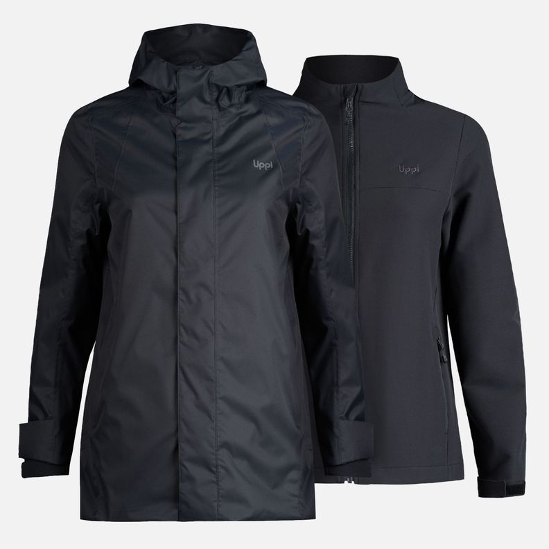 Chaqueta Mujer Smart Protect Fusion 3 Jacket Negro Lippi-0