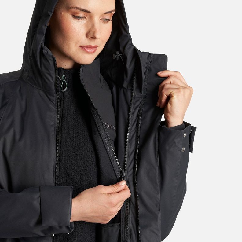 Chaqueta Mujer Smart Protect Fusion 3 Jacket Negro Lippi-6