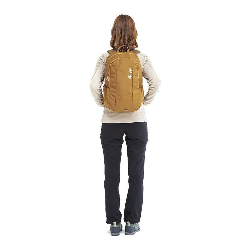 Mochila Unisex R-Bags 22 Backpack Mostaza Lippi-5