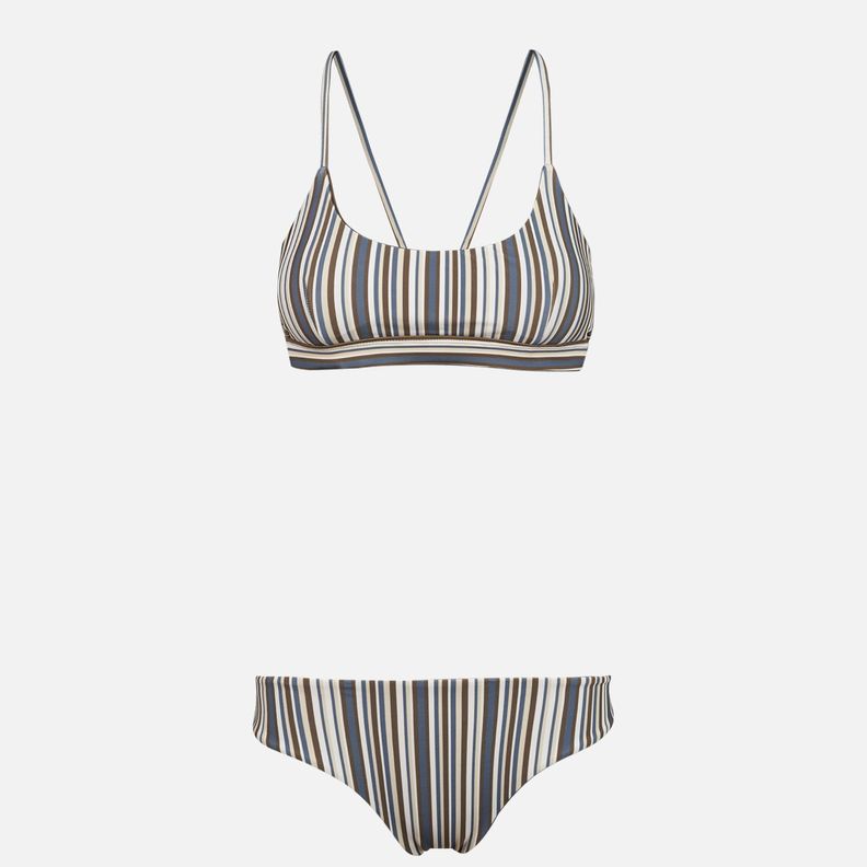 Traje de Baño Mujer Sand Bikini Full Print Oliva Oscuro Lippi-0