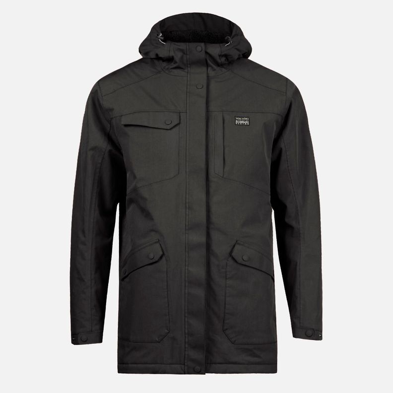 Chaqueta Hombre Yak Negro  Haka Honu-0