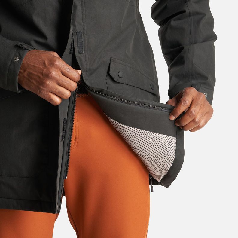 Chaqueta Hombre Yak Negro  Haka Honu-6
