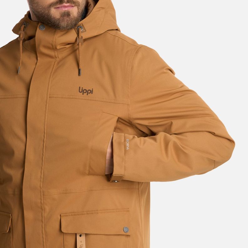 Chaqueta Hombre DayBreak B-Dry Jacket Café Claro Lippi I25-4