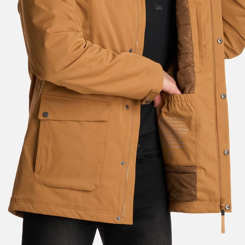 Chaqueta Hombre DayBreak B-Dry Jacket Café Claro Lippi I25-7