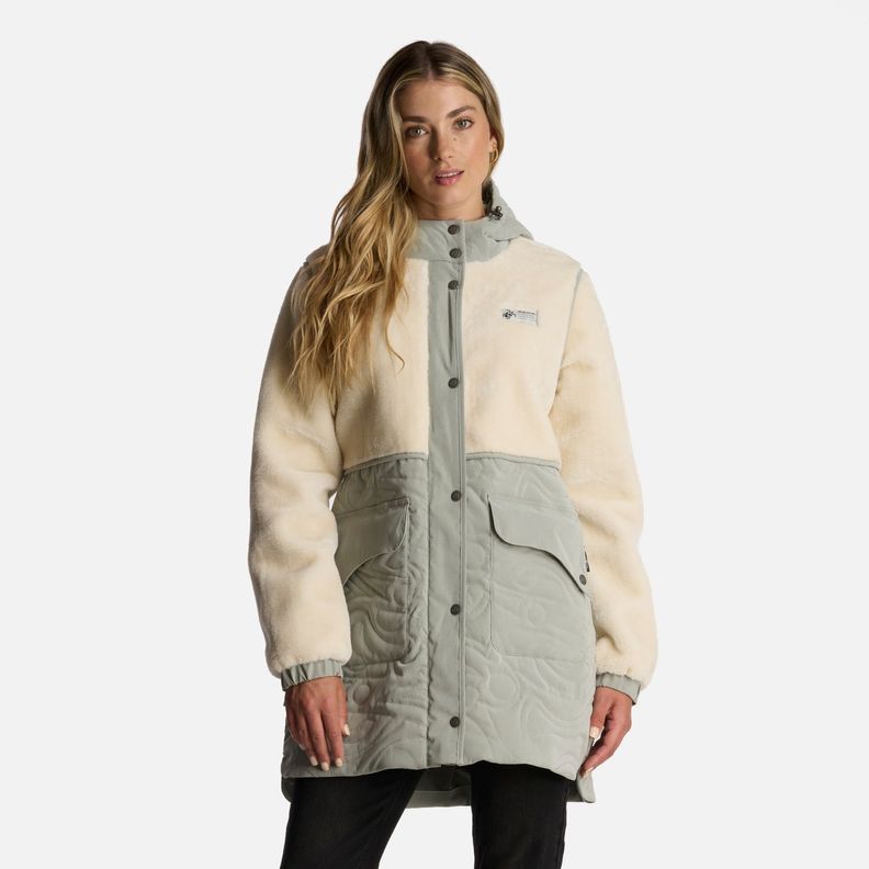 Chaqueta Mujer Noes-ni Verde Claro Haka Honu-1