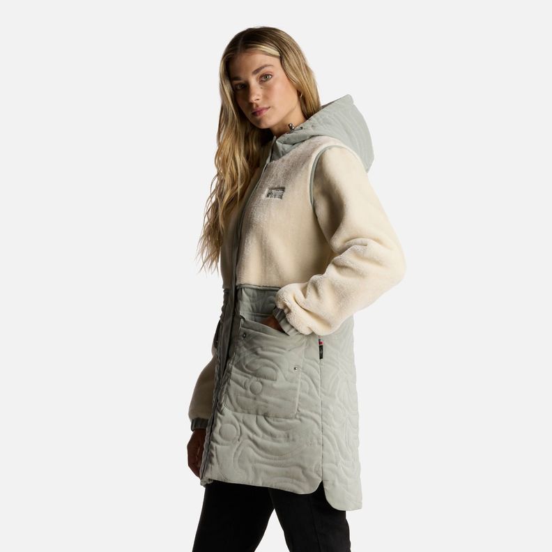 Chaqueta Mujer Noes-ni Verde Claro Haka Honu-2