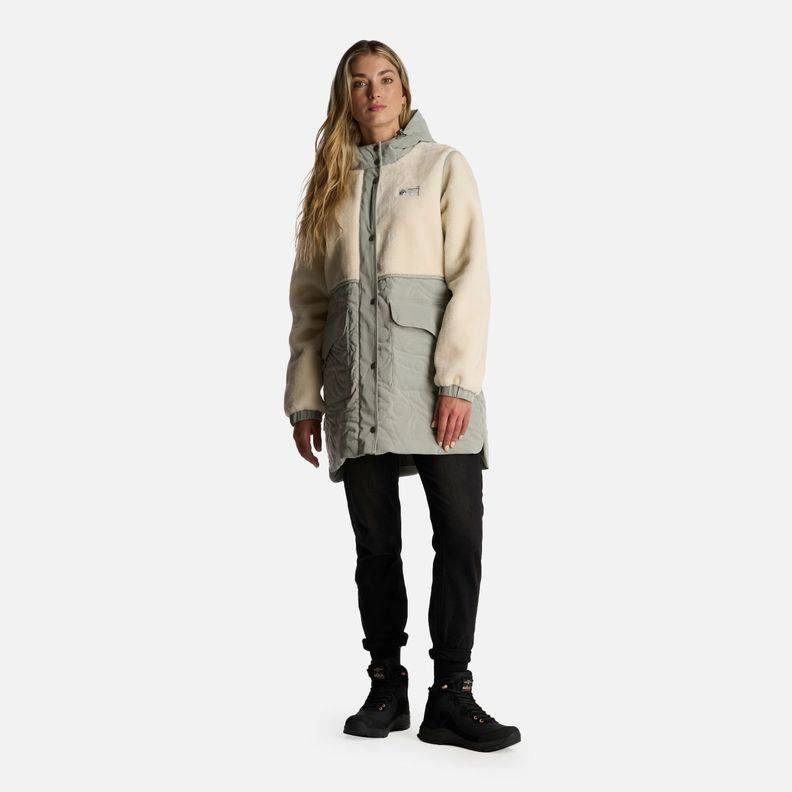 Chaqueta Mujer Noes-ni Verde Claro Haka Honu-8