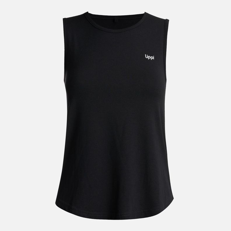 Polera Teen Girl Summit Tank Negro Lippi V24-0