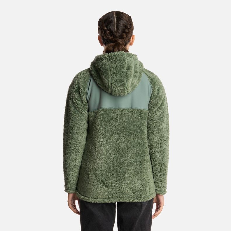 Polar Teen Girl Bear Shaggy-Pro Hoody Jade Oscuro Lippi I25-2