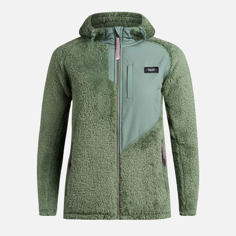 Polar Teen Girl Bear Shaggy-Pro Hoody Jade Oscuro Lippi I25-6