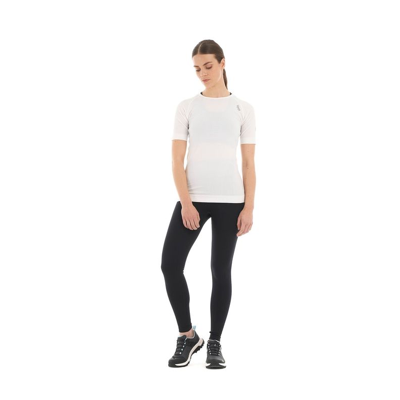 Primera Capa Mujer Skintec 1000 Seamless Short Sleeve Blanco Lippi-8