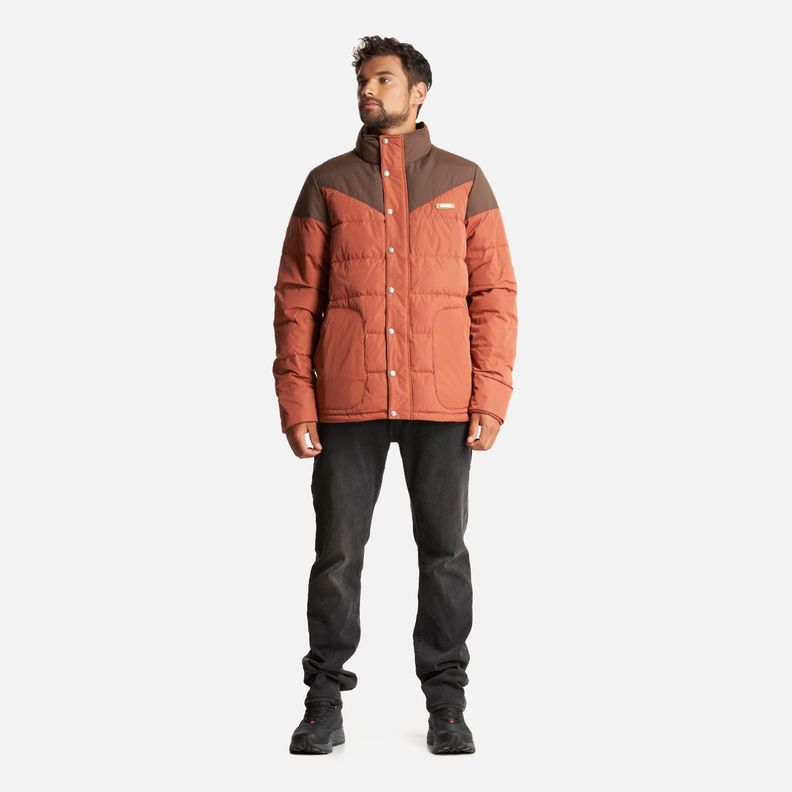 Chaqueta Hombre Kobuk Down Jacket Terracota Lippi I23-7