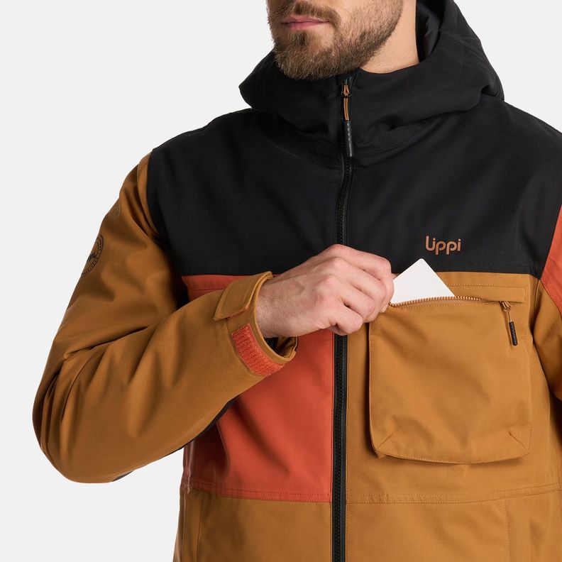 Chaqueta Hombre Citizen Warm BDry Hoody Cafe Claro Lippi I25-4
