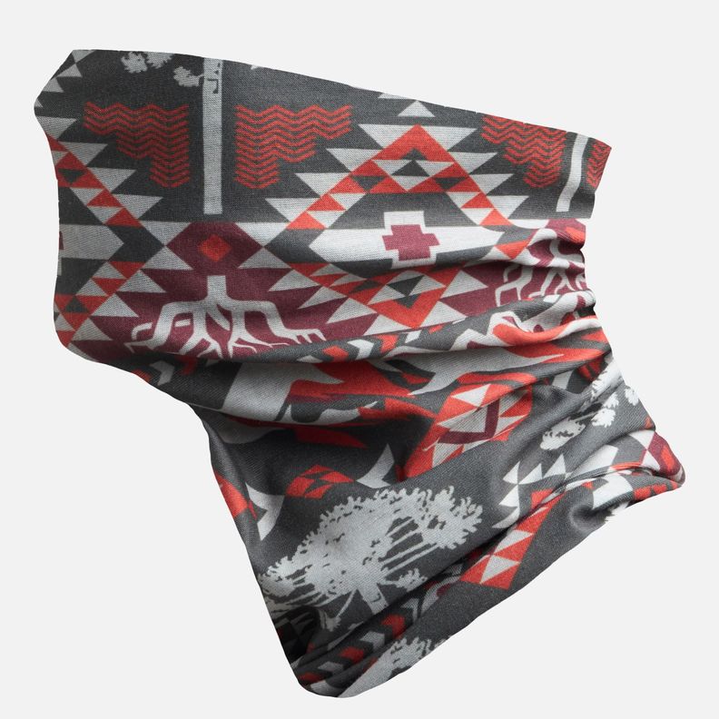 Bandana Araucaria Print Ladrillo Haka Honu I25-0