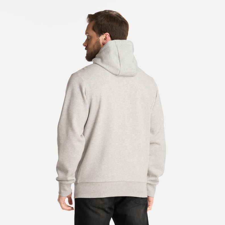 Polerón Hombre Ulmo Full Zip Sweatshirt Gris Claro Lippi I25-2