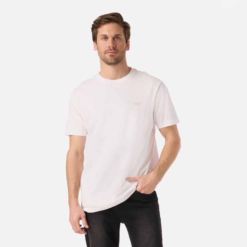 Polera Hombre Ulmo T-Shirt Blanco Lippi V26