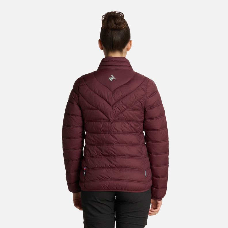 Chaqueta Mujer Ultraliviana Burdeo Haka Honu I25-2