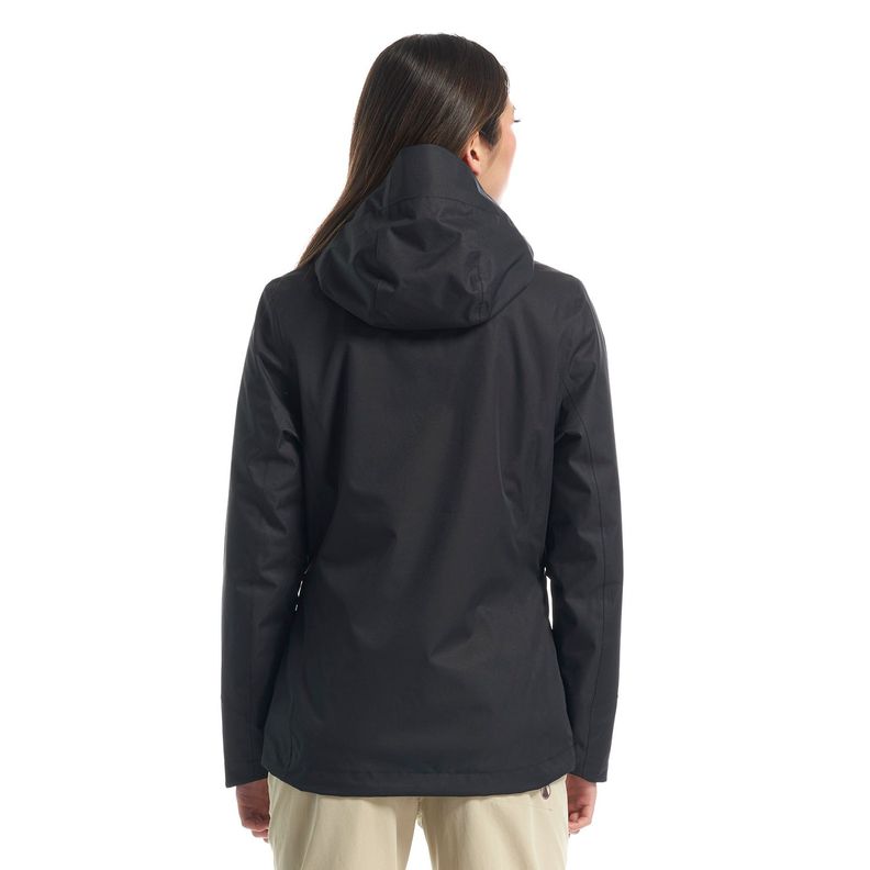 Chaqueta Mujer Tres Cruces Fusion-3 Hoody Jacket Negro / Negro Lippi V22-5
