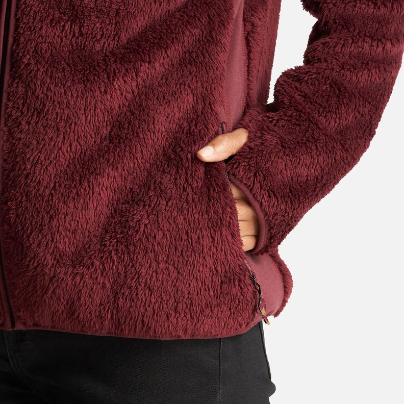 Chaqueta Mujer Calur-oso Burdeo Haka Honu I23-5